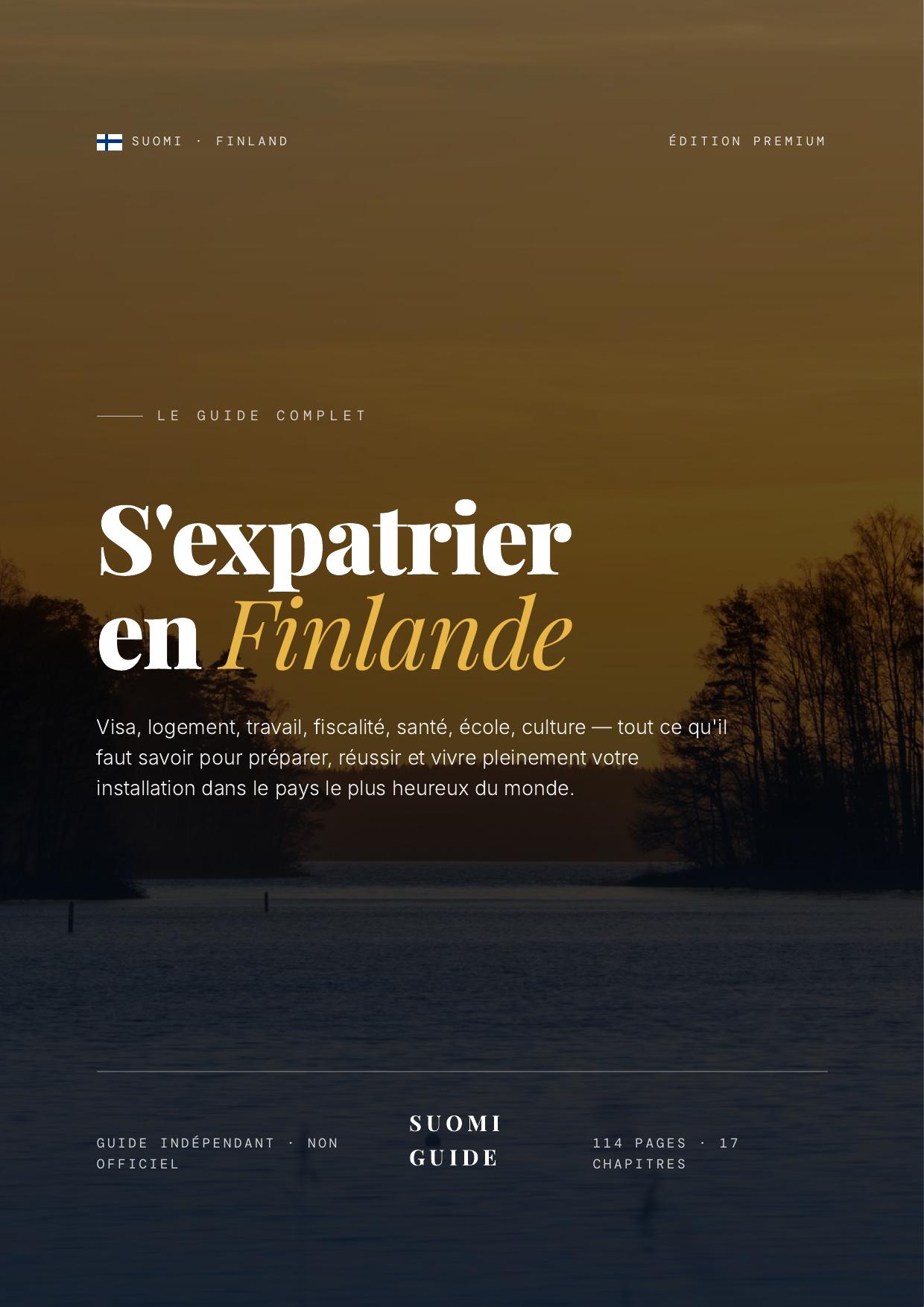 Guide d'expatriation Finlande — couverture